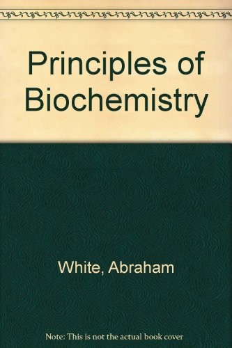 Imagen de archivo de Principles of biochemistry a la venta por Wonder Book