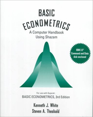 9780070698642: Basic Econometrics: A Computer Handbook Using Shazam IBM 3.5