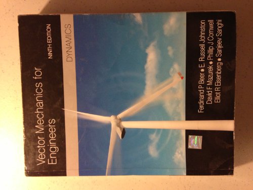 Vector Mechanics For Engineers: Dynamics (In SI Units) (9780070700321) by Ferdinand P Beer; E. Russell Johnston; David F Mazurek; Phillip J Cornwell; Elliot R Eisenberg; Sanjeev Sanghi