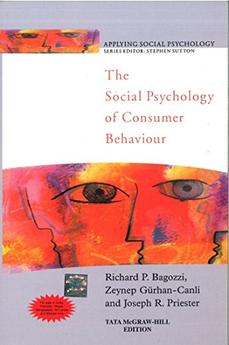 Stock image for Social Psychology Of Consumer Behaviour for sale by ThriftBooks-Atlanta
