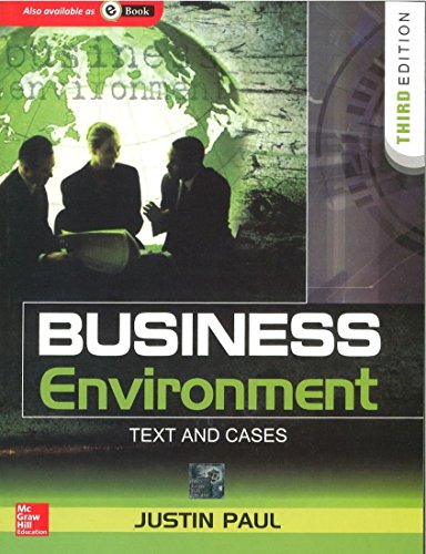 Stock image for Business Environment: Text And Cases, 3Ed for sale by dsmbooks