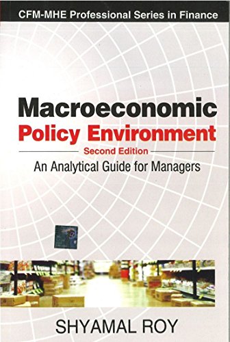 9780070703742: Macroeconomic Policy Environment: An Analytical Guide For Managers 2Nd Edition