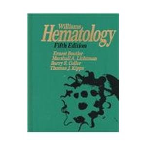 Beispielbild fr Williams Hematology zum Verkauf von HPB-Red