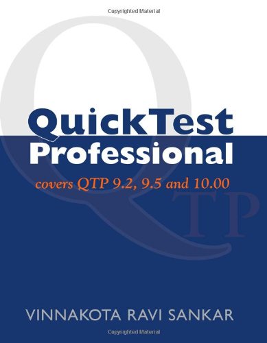 Imagen de archivo de QuickTest Professional: Covers QTP 9.2, 9.5 and 10.00 a la venta por HPB-Red