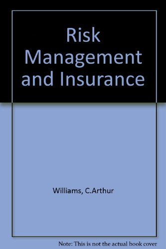 Stock image for Risk Management and Insurance for sale by Wonder Book