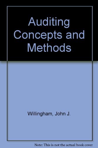Stock image for Auditing concepts and methods for sale by HPB-Red