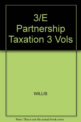 9780070706231: Partnership Taxation