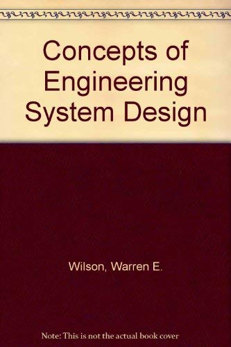 Stock image for Concepts of Engineering System Design for sale by Better World Books