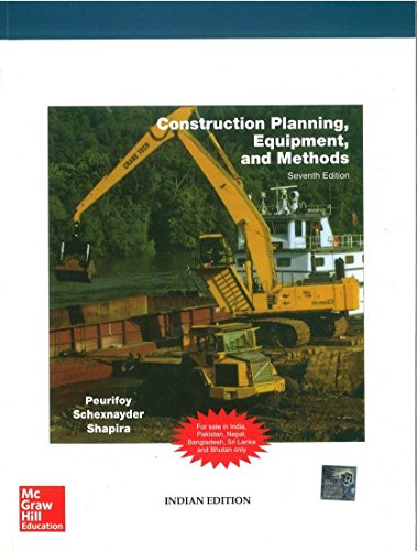 Imagen de archivo de Construction Planning Equipment And Methods 7Ed (Pb 2018) a la venta por Kanic Books