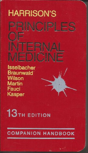 Stock image for Harrison's Principles of Internal Medicine: Companion Handbook for sale by SecondSale