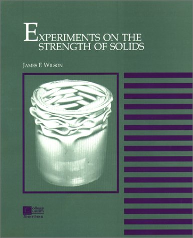 9780070709119: Experiments on the Strength of Solids