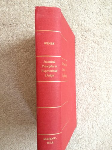 9780070709829: Statistical Principles in Experimental Design