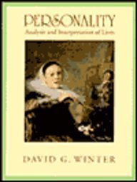 Personality: Analysis and Interpretation of Lives (9780070711297) by Winter, David G.