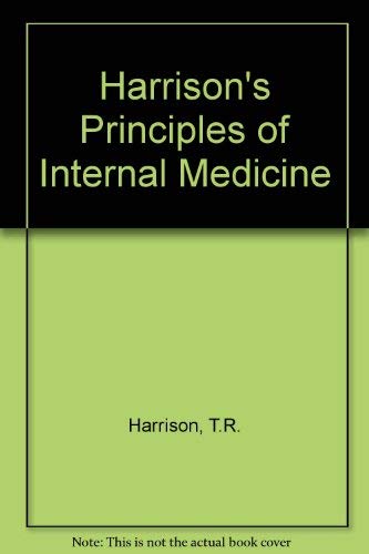 Beispielbild fr Harrison's principles of internal medicine zum Verkauf von HPB-Red