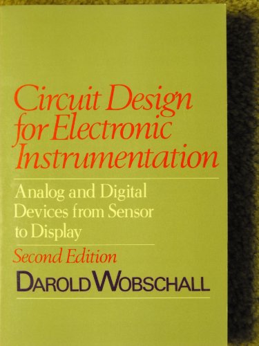 Stock image for Circuit Design for Electronic Instrumentation for sale by Irish Booksellers