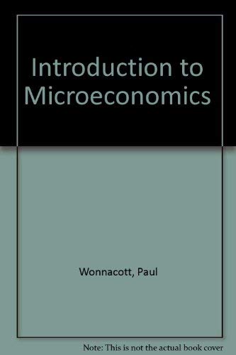 9780070715837: Introduction to Microeconomics