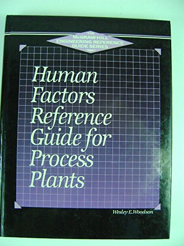 Beispielbild fr Human Factors Reference Guide for Process Plants (McGraw-Hill Engineering Reference Guide Series) zum Verkauf von AwesomeBooks