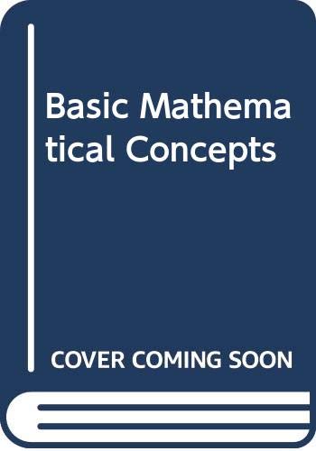 9780070719057: Basic Mathematical Concepts