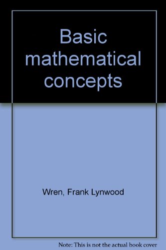 Imagen de archivo de Basic Mathematical Concepts a la venta por ThriftBooks-Atlanta