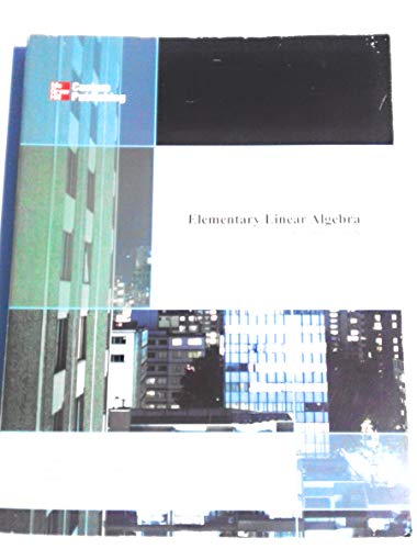 Stock image for Elementary Linear Algebra, Second Edition for sale by Better World Books