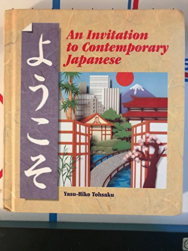 Beispielbild fr Yookoso! : An Invitation to Contemporary Japanese zum Verkauf von Better World Books