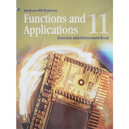 Stock image for FUNCTIONS & APPLICATIONS 11 (MCGRAW-HILL) / EXERCISE & HOMEWORK BOOK for sale by Book Deals