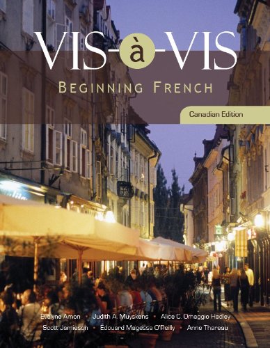 Stock image for Vis-a-vis: Beginning French for sale by ThriftBooks-Atlanta