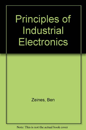 Imagen de archivo de Principles Of Industrial Electronics a la venta por -OnTimeBooks-