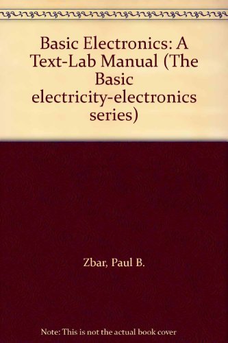 9780070728035: Basic Electronics: A Text-Lab Manual