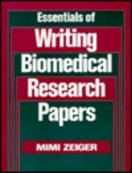 Imagen de archivo de Essentials of Writing Biomed Research Papers a la venta por Better World Books