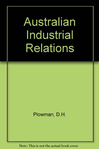 9780070729094: Australian industrial relations