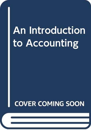 9780070729421: An Introduction to Accounting