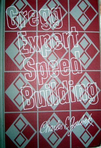 Imagen de archivo de Gregg Expert Speed Building a la venta por ThriftBooks-Atlanta