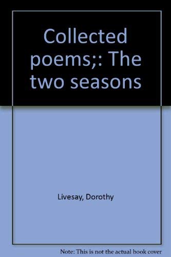 9780070774315: Collected Poems: The Two Seasons