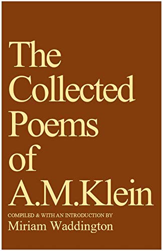 9780070776265: The collected poems of A. M. Klein