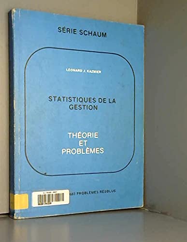 9780070778634: Statistiques de la gestion