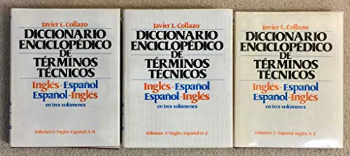 Imagen de archivo de Diccionario enciclopdico de trminos tcnicos (vol 3) a la venta por Tik Books GO