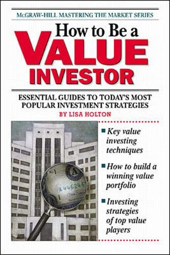 Beispielbild fr How To Be a Value Investor zum Verkauf von Wonder Book