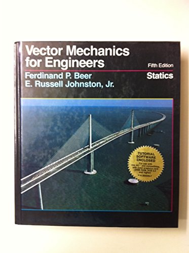 Imagen de archivo de Vector Mechanics for Engineers : Statics a la venta por Better World Books