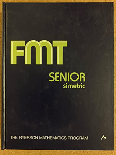 Stock image for Foundations of Math Senior for sale by Better World Books