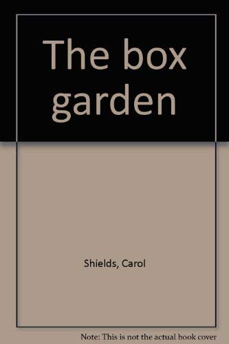 Imagen de archivo de The Box Garden a la venta por Great Northern Books