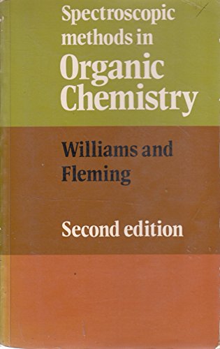 Beispielbild fr Spectroscopic Methods in Organic Chemistry (European chemistry series) zum Verkauf von AwesomeBooks