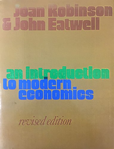 Imagen de archivo de Introduction to Modern Economics a la venta por WorldofBooks