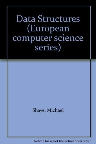 9780070840591: Data structures (European computer science series)