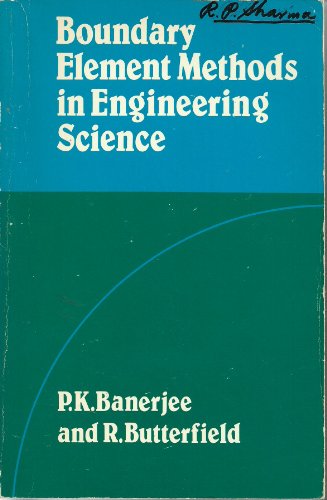 Beispielbild fr Boundary element methods in engineering science zum Verkauf von HPB-Red