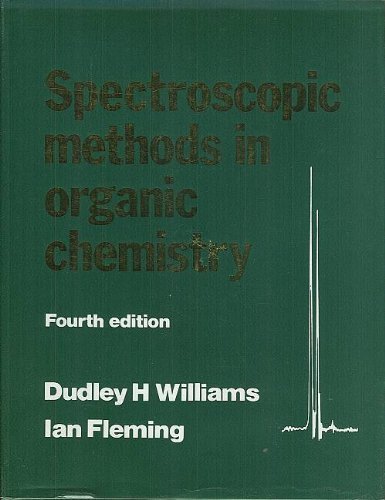 Beispielbild fr Spectroscopic Methods in Organic Chemistry zum Verkauf von WorldofBooks