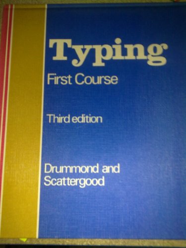 TYPING : FIRST COURSE : THIRD EDITION