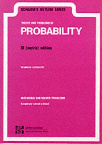 Image result for Theory and problems of probability (Schaum's outline series)