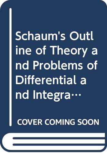 Stock image for Schaum's Outline of Theory and Problems of Differential and Integral Calculus for sale by ThriftBooks-Dallas