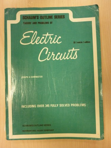 9780070843974: Schaum's Outline of Electric Circuits (Schaum's outline series)